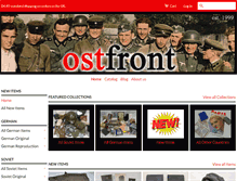 Tablet Screenshot of ostfront.com